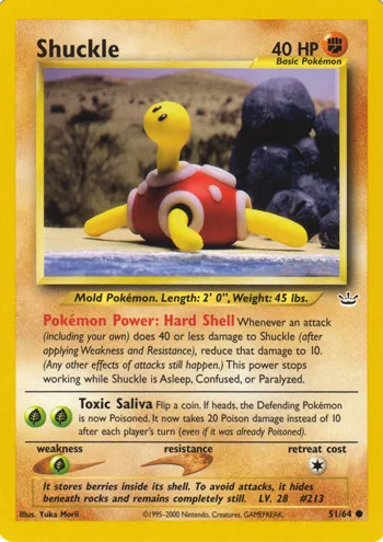Shuckle, Neo Revelation #51