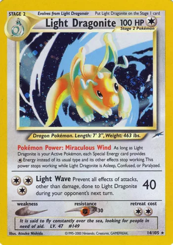 Light Dragonite, Neo Destiny #14