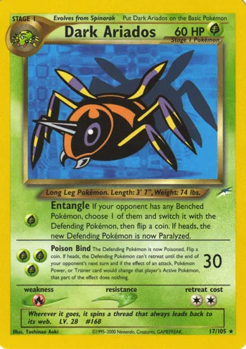 Dark Ariados, Neo Destiny #17
