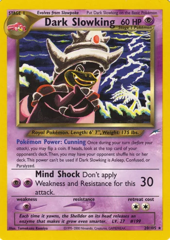 Dark Slowking, Neo Destiny #20