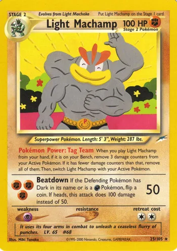 Light Machamp, Neo Destiny #25