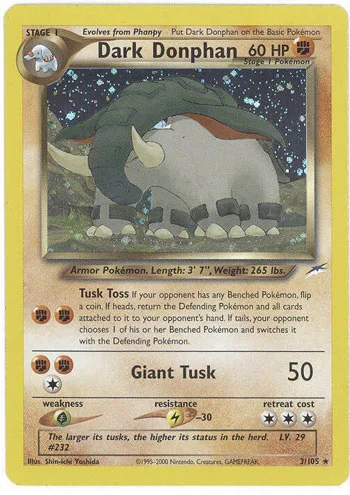 Dark Donphan, Neo Destiny #3