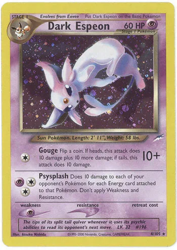 Dark Espeon Holo