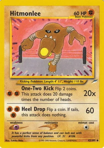 Hitmonlee, Neo Destiny #42