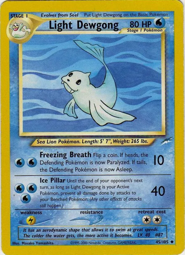 Light Dewgong, Neo Destiny #45