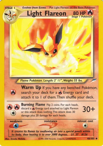 Light Flareon, Neo Destiny #46