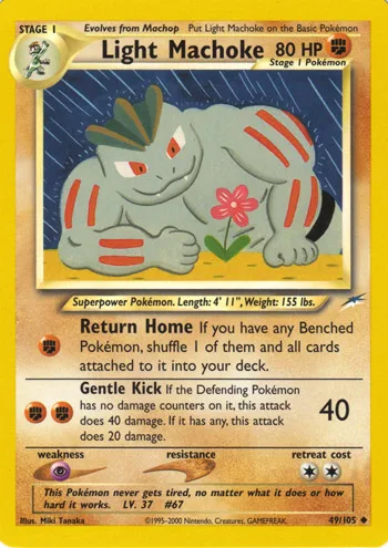 Light Machoke, Neo Destiny #49