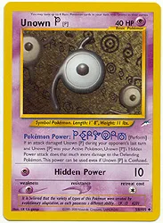 Unown P, Neo Destiny #58