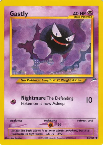Gastly, Neo Destiny #65