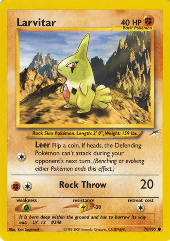 Larvitar, Neo Destiny #70