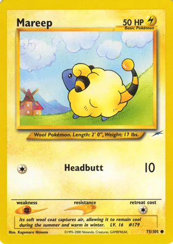 Mareep, Neo Destiny #75
