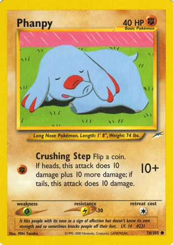 Phanpy, Neo Destiny #76