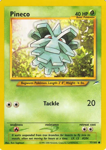 Pineco, Neo Destiny #77