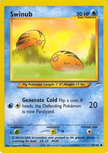 Swinub, Neo Destiny #84